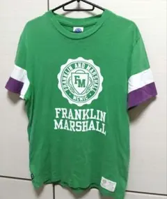 Franklin Marshall 半袖Tシャツ S 黄緑 イタリア製のサムネイル