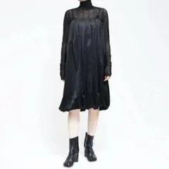 MM6 Maison Margiela マルジェラレーヨンギャザースカート Mのサムネイル