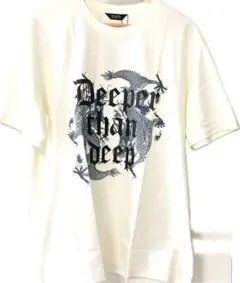 【XL】 新品タグ付き Tee Library 半袖Tシャツ メンズ 丸首 白