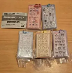 サンリオ ボンボンドロップシール ミニチュアチャーム セット