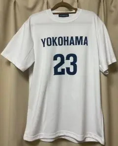 横浜ビーコルセアーズ ビーコル キング開 半袖Tシャツ ホワイト 白 Lサイズ