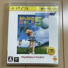 PS3 みんなのゴルフ5 みんなのGOLF5 PS3ソフト