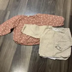 Quincy Mae クインシーメイガーゼトップス 2点セット