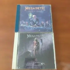 MEGADETH CD 2枚セット