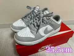 NIKE ダンクロー レトロ グレーフォグ 25.5cm スニーカー