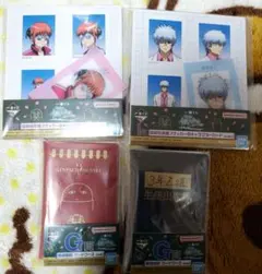 銀魂　一番くじ　ステッカー　カードケース　坂田銀時　神楽