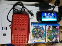 PS Vitaハード/充電器/メモリーカード8GB/ケース/シェルノサージュOF