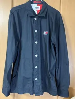 [即日発送✨️]TOMMY JEANS オーバーシャツ ブラック Sサイズのサムネイル