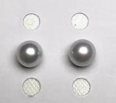 N2112 大珠あこや真珠ナチュラルグレー無穴10ー11mm 5個 - メルカリ