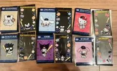 侍ジャパン×サンリオキャラクターズ　タイトーくじ　G賞クリアカードセット6種類