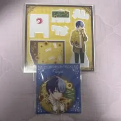 プロセカ 青柳冬弥 冬弥 缶バッジ はぴこれ アクスタ アクリルスタンド