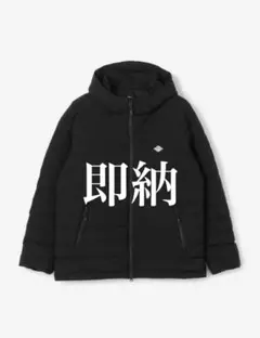 ダントン DANTON メンズ ストレッチナイロン フードダウンジャケット M