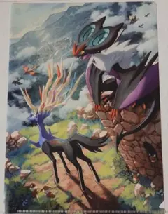 ポケモン ゼルネアス クリアファイル