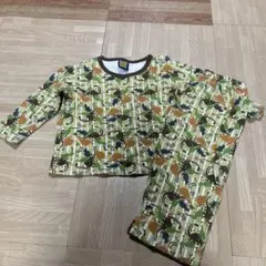DODMPA 恐竜柄 パジャマ セットアップ　90cm 美品