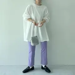 【新品】wee9s ウィークス センターラインリラックススウェットパンツ