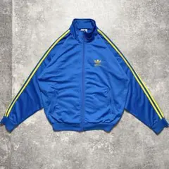 【90s ビンテージ adidas トラックジャケット 希少カラー 銀タグ】