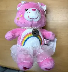 ILLITケアベア Care Bears ぬいぐるみ　ミンジュ　ピンク