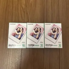 新品未開封 チェキ フィルム 30枚　instax mini 富士フィルム