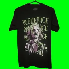 BEETLEJUICE ビートルジュース Tシャツ ブラック 映画 ムービーT