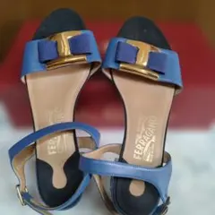 Salvatore Ferragamo サンダル ブルーのサムネイル
