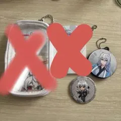 カラフルピーチ どぬく 缶バッチ　キーホルダー