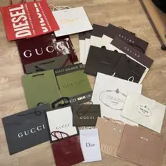 ショッパー　紙袋　23点まとめ売り　ショップ袋