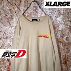 XLARGE×頭文字D コラボ長袖Tシャツ FC3C RX-7 エクストララージ