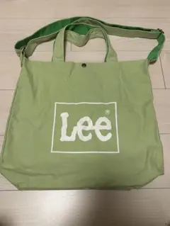 Lee ライトグリーン ショルダーバッグ