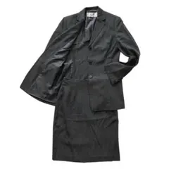 23区❁スカートスーツ セットアップ(M)ダークグレー/ビジネスフォーマル