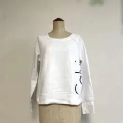 Calvin Klein ホワイト トレーナー