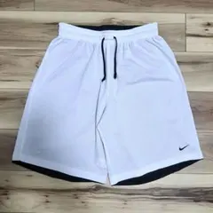 NIKE リバーシブル メッシュパンツ 白黒