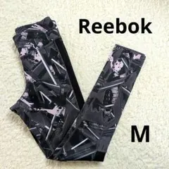 Reebok グラフィックプリント レギンス M