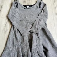 PETIT BATEAU ストライプ柄ワンピース 6ans/116cm