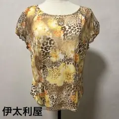 伊太利屋☆半袖トップスレオパード柄のサムネイル