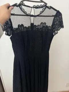 ZARA BASIC ブラック ロングワンピース