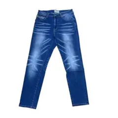 BILLVAN ビルバン デニムパンツ 鬼ヒゲ 鬼フェード 32 紙パッチ 濃紺のサムネイル