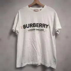 BURBERRY ロゴ Tシャツ S ホワイト　バーバリー　メンズ