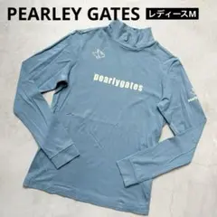 PEARLY GATES パーリーゲイツ モックネック長袖Tシャツ ストレッチ