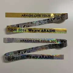 嵐 銀テープ 「We are ARASHI」 金銀セット