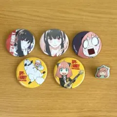 スパイファミリー 缶バッジセット＋おまけ
