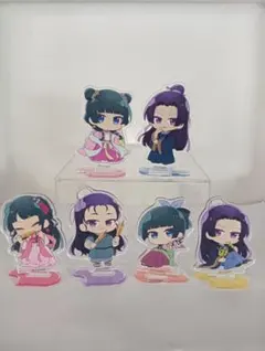 【薬屋のひとりごと】アクリルスタンド6種　セリア　100均　猫猫　壬氏