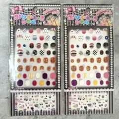 新品　ハロウィン　ネイルシール　2セット