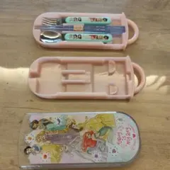 新学期　お箸セット　未使用品&使用品　プリンセス