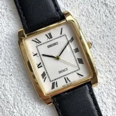 【新品電池】SEIKO ドルチェ 5E31-5000 タンク メンズ腕時計のサムネイル