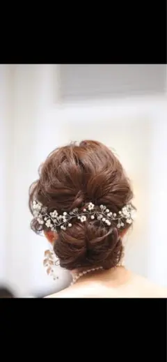 シルバー　リーフヘッドパーツ