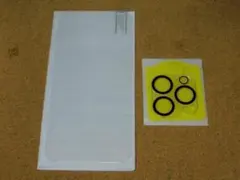 ガラスフィルム　画面用＋カメラ用（アイフォン１５プロ　ｉＰｈｏｎｅ１５Ｐｒｏ用）