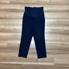 ユニクロ　ネイビーマタニティパンツL
