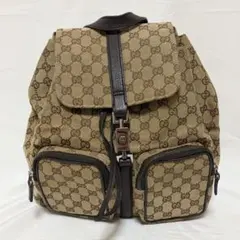 良品✨GUCCI GGキャンバス ジャッキー リュック デイパック - メルカリ
