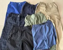 140サイズ　ボトムスセット長ズボン・半ズボン 7点