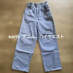 earth music＆ecology ハイウエスト デニムのサムネイル
